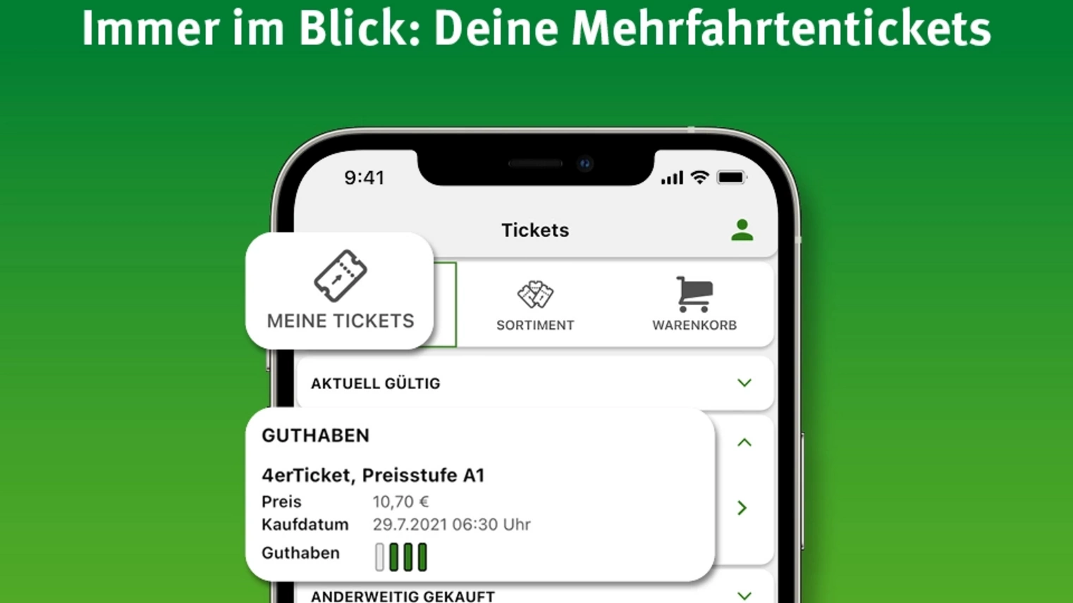 Die neuen Funktionen der VRR-App die zuvor im Text beschrieben wurden