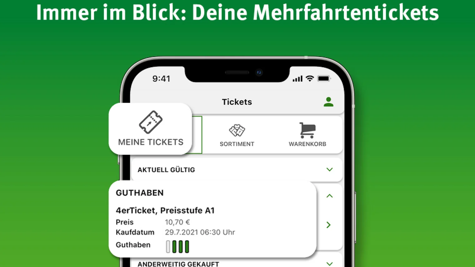 Die neuen Funktionen der VRR-App die zuvor im Text beschrieben wurden