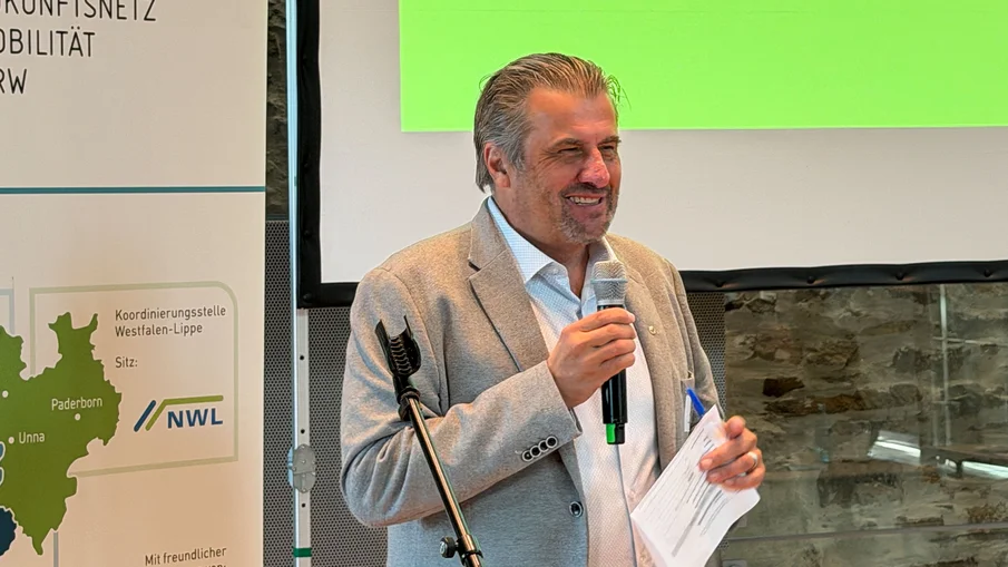 Michael Zyweck, Leiter der Koordinierungsstelle Rhein-Ruhr des Zukunftsnetz Mobilität NRW (ZNM)
