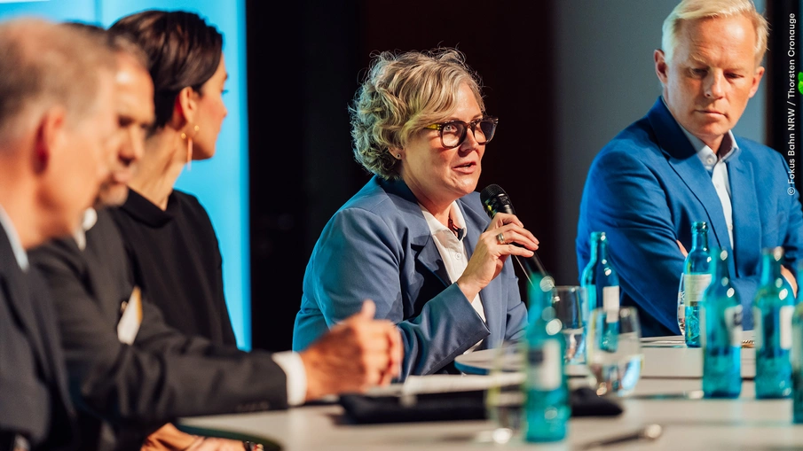 ÖPNV-Sicherheitskongress NRW: Christiane Auffermann, Geschäftsführerin Nahverkehr Westfalen-Lippe (NWL)