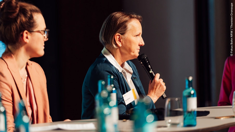 ÖPNV-Sicherheitskongress NRW: Anne Mathieu, Vorsitzende Geschäftsführerin der eurobahn GmbH & Co. KG