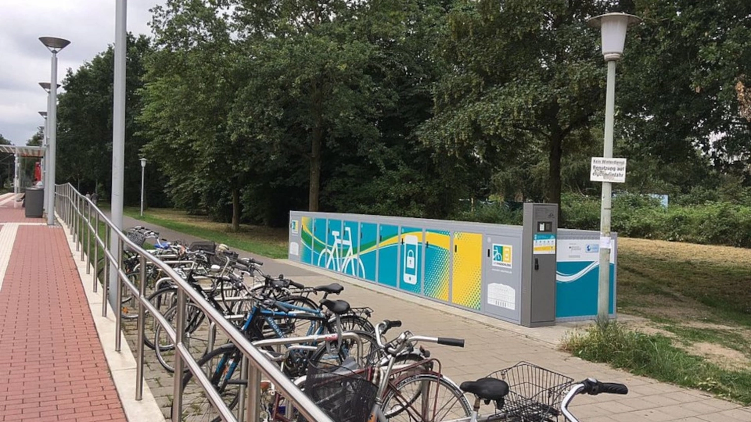 Die DeinRadschloss Anlage Krefeld Königshof