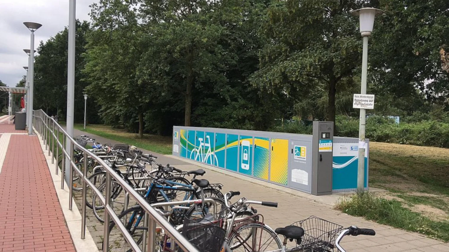 Die DeinRadschloss Anlage Krefeld Königshof