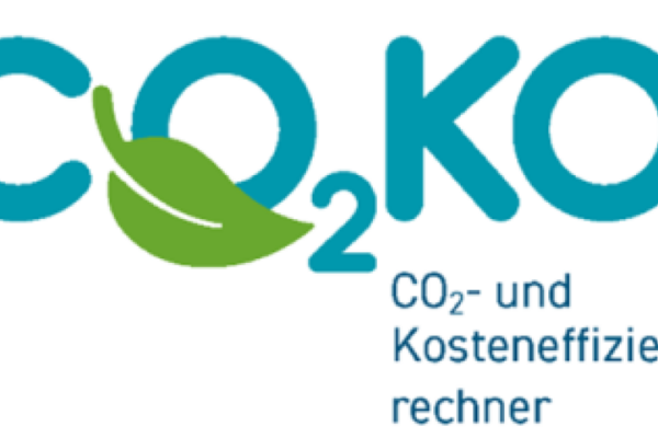 Logo des CO2- und Kosteneffizienzrechners