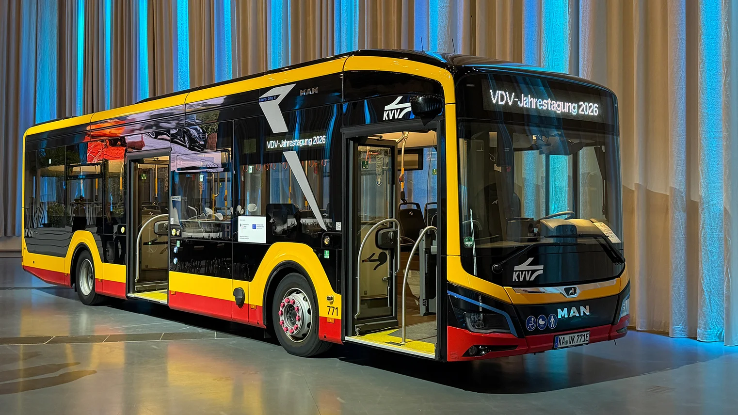 © VRR VDV-Jahrestagung 2026: Ein Bus der KVV