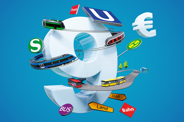 Grafik: Das Logo zum Neun-Euro-Ticket