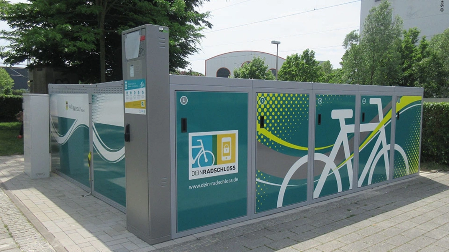 Die DeinRadschloss-Anlage in Wetter