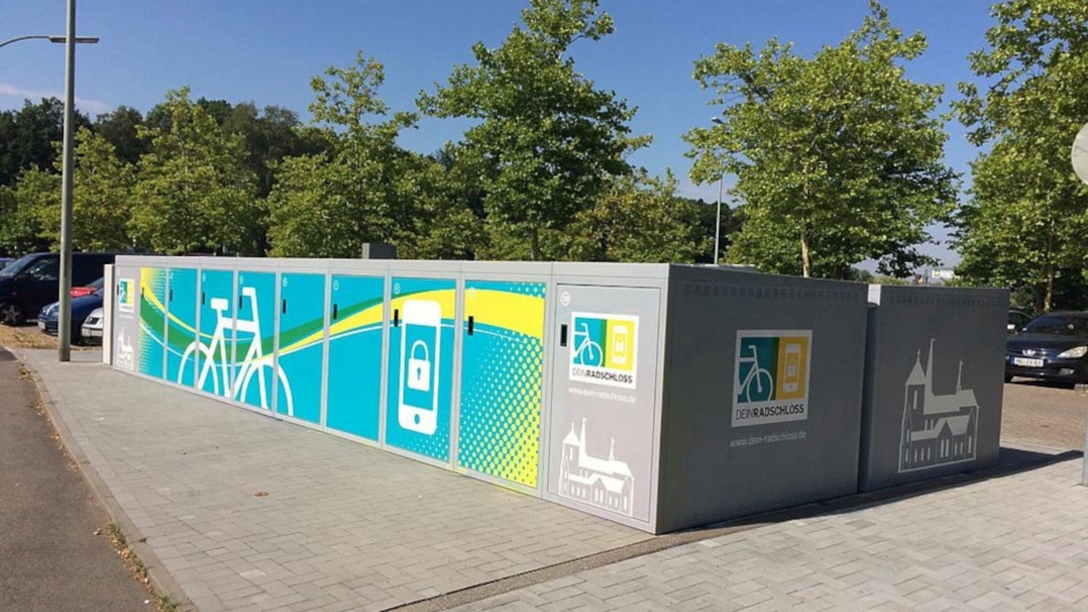 Die DeinRadschloss Anlage Mönchengladbach Lürrip