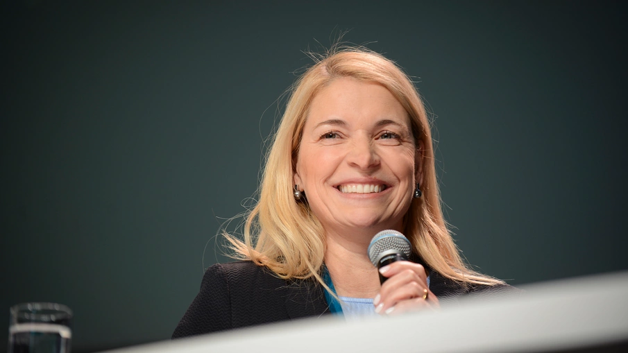 NRW-Mobilitätsforum 2025: Evelyn Palla, Vorständin Regionalverkehr der Deutschen Bahn AG