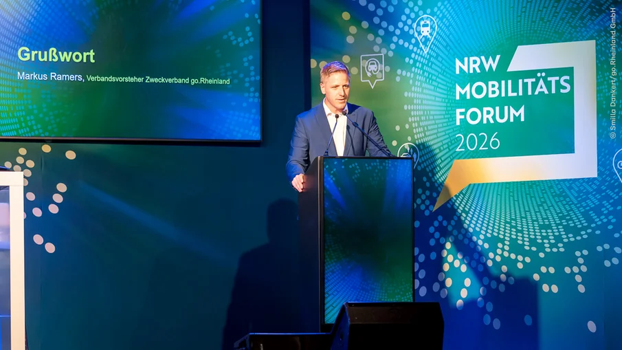 NRW-Mobilitätsforum 2026: Markus Ramers, Verbandsvorsteher Zweckverband go.Rheinland