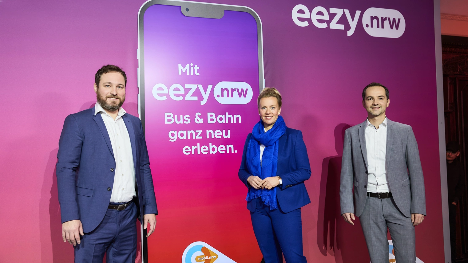 Ina Brandes, Max Müller und Eduard Rollmann