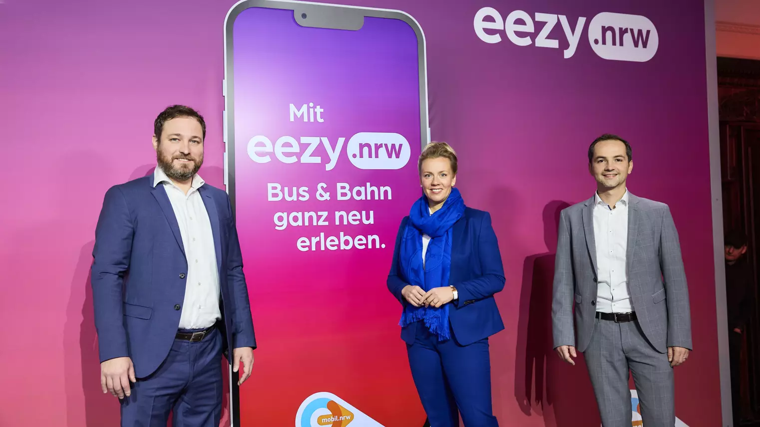 Ina Brandes, Max Müller und Eduard Rollmann