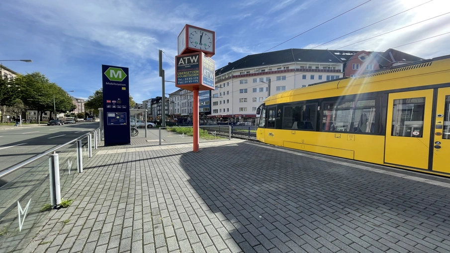 Mobilstation am Landgericht Essen