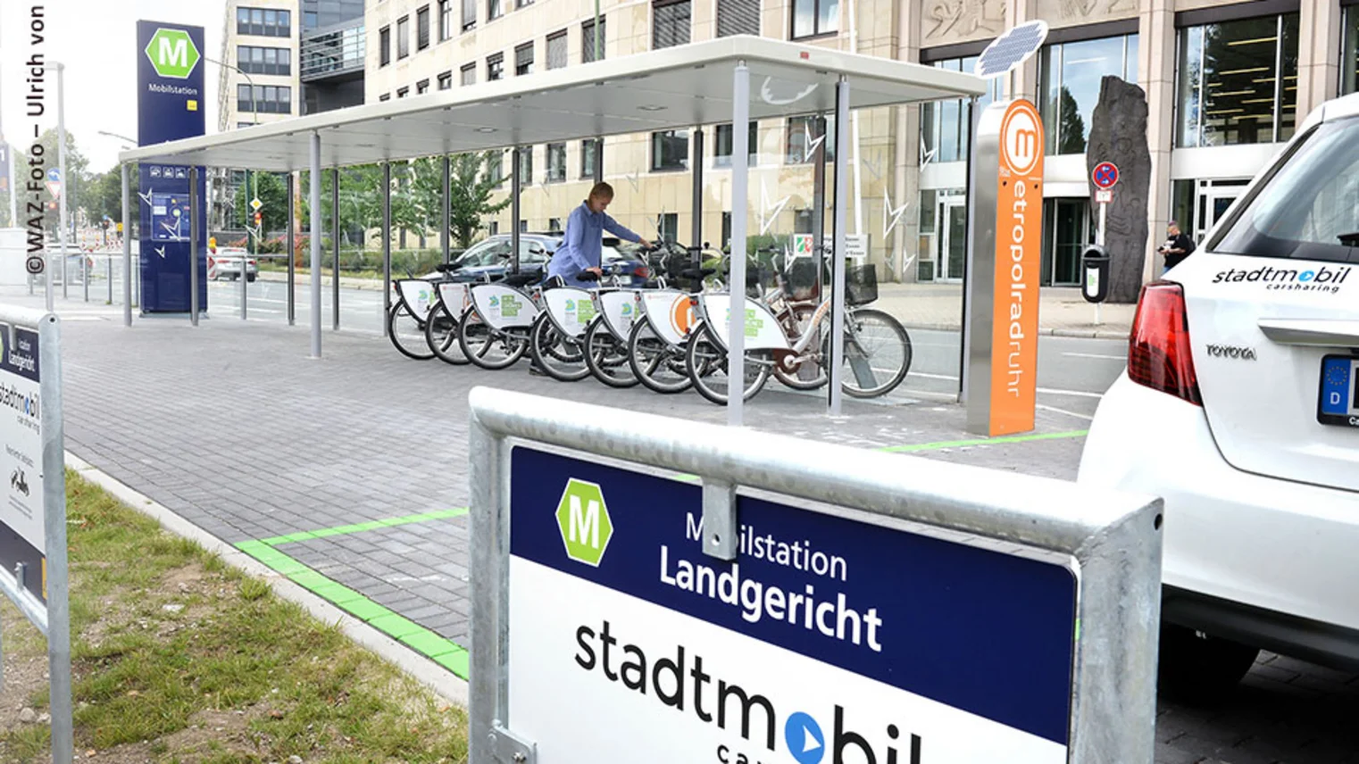 Mobilstation Ruhrbahn Landgericht