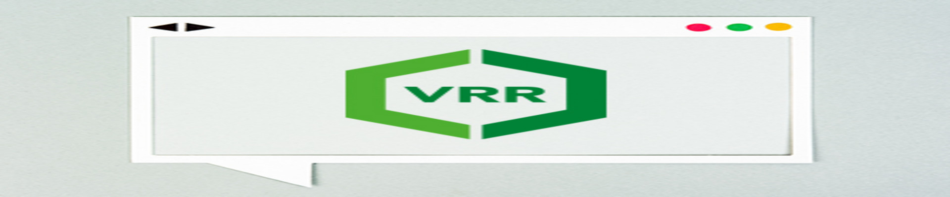 Das Logo des VRR, geöffnet in einem Web-Browser