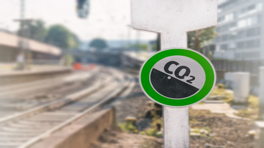 Symbolbild sinkender CO2-Ausstoß