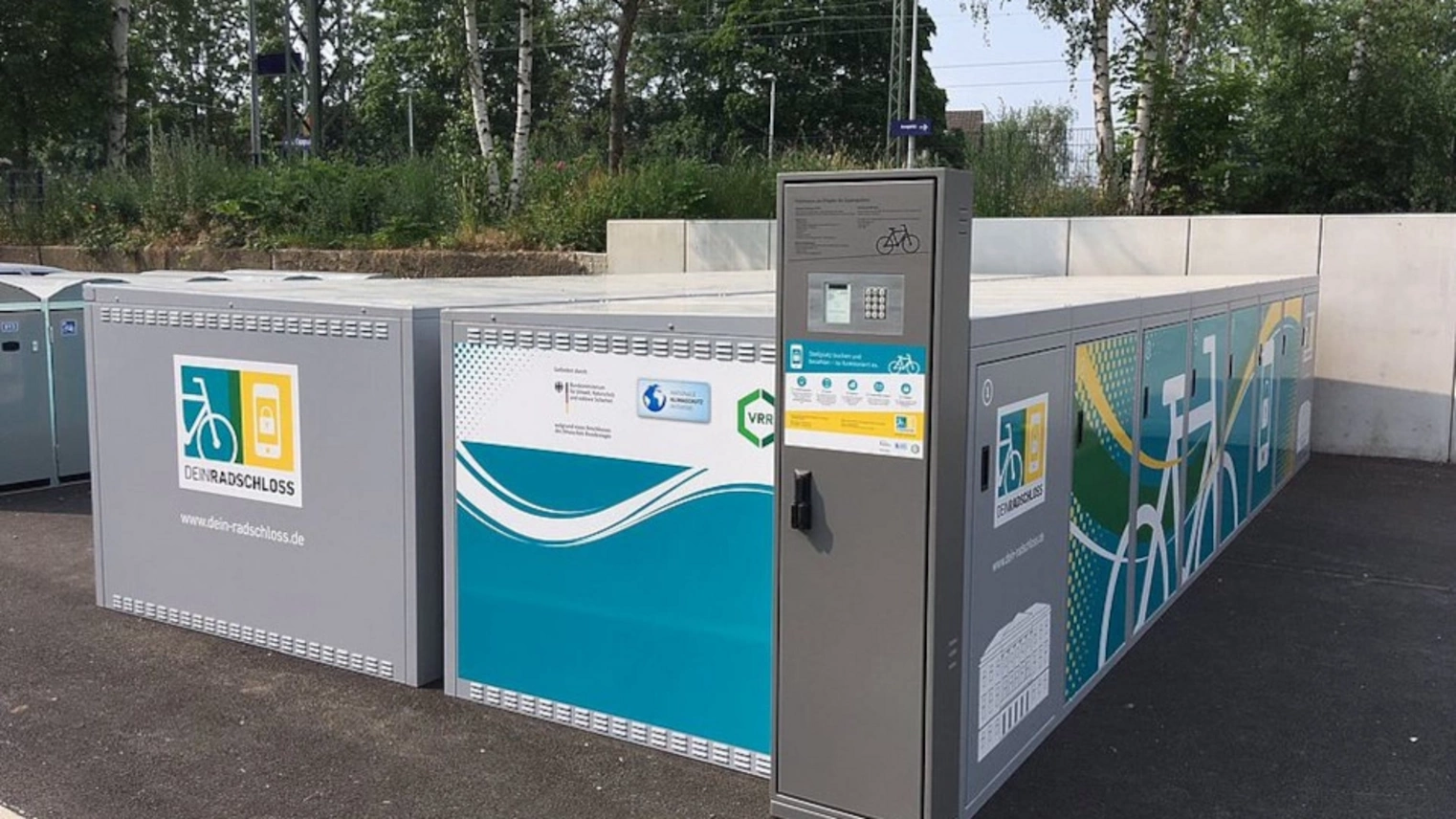 Die DeinRadschloss Anlage Krefeld-Oppum