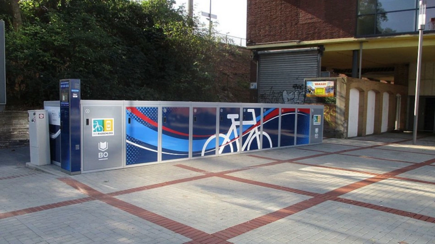 Die DeinRadschloss Anlage am Bochum HBF