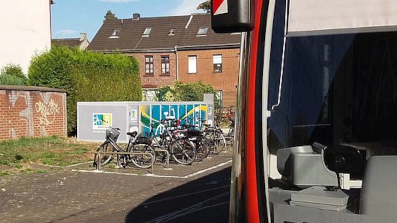 Die DeinRadschloss Anlage Betriebshof Krefeld Hüls