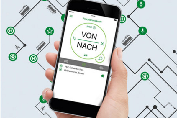 Mobiler Ticketkauf mit VRR App 