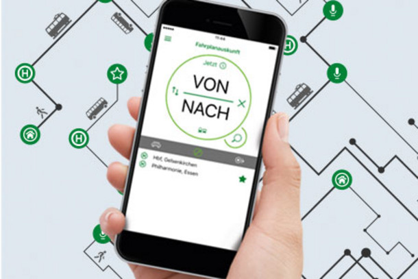 Mobiler Ticketkauf mit VRR App 