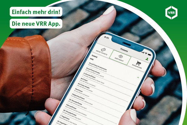 Die neue VRR App