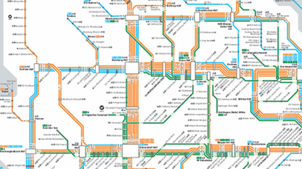 City, route & network maps | VRR