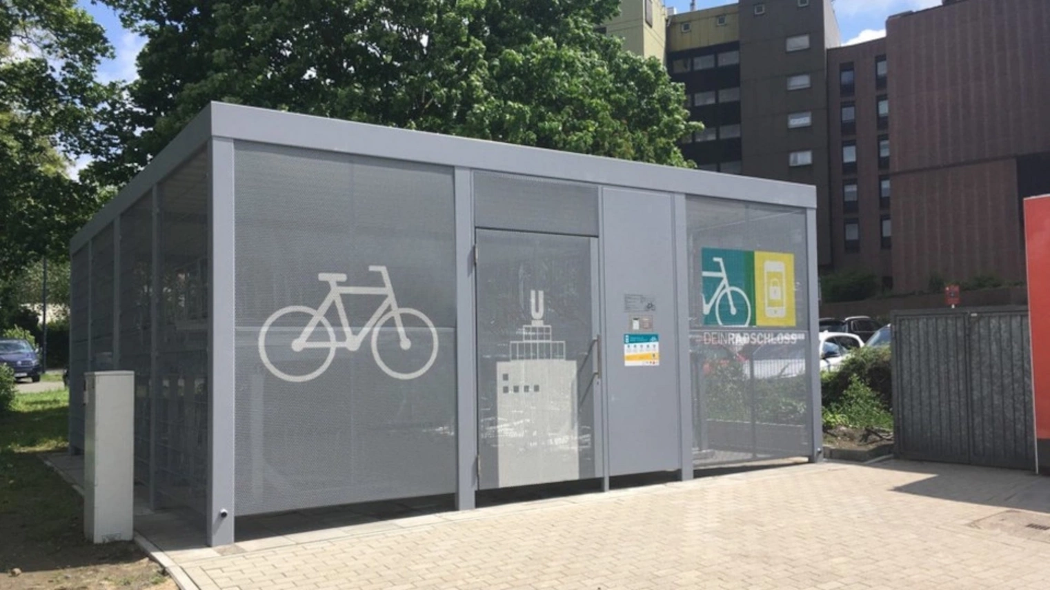 Die DeinRadschloss Anlage Dortmund Aplerbeck 