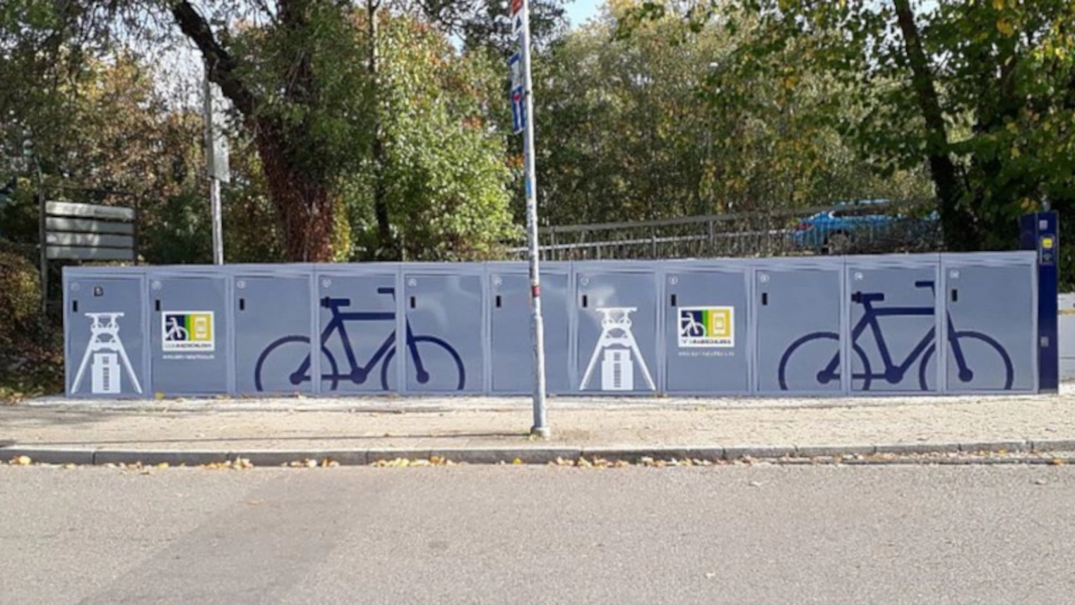 Die DeinRadschloss Anlage am Bahnhof Essen Werden
