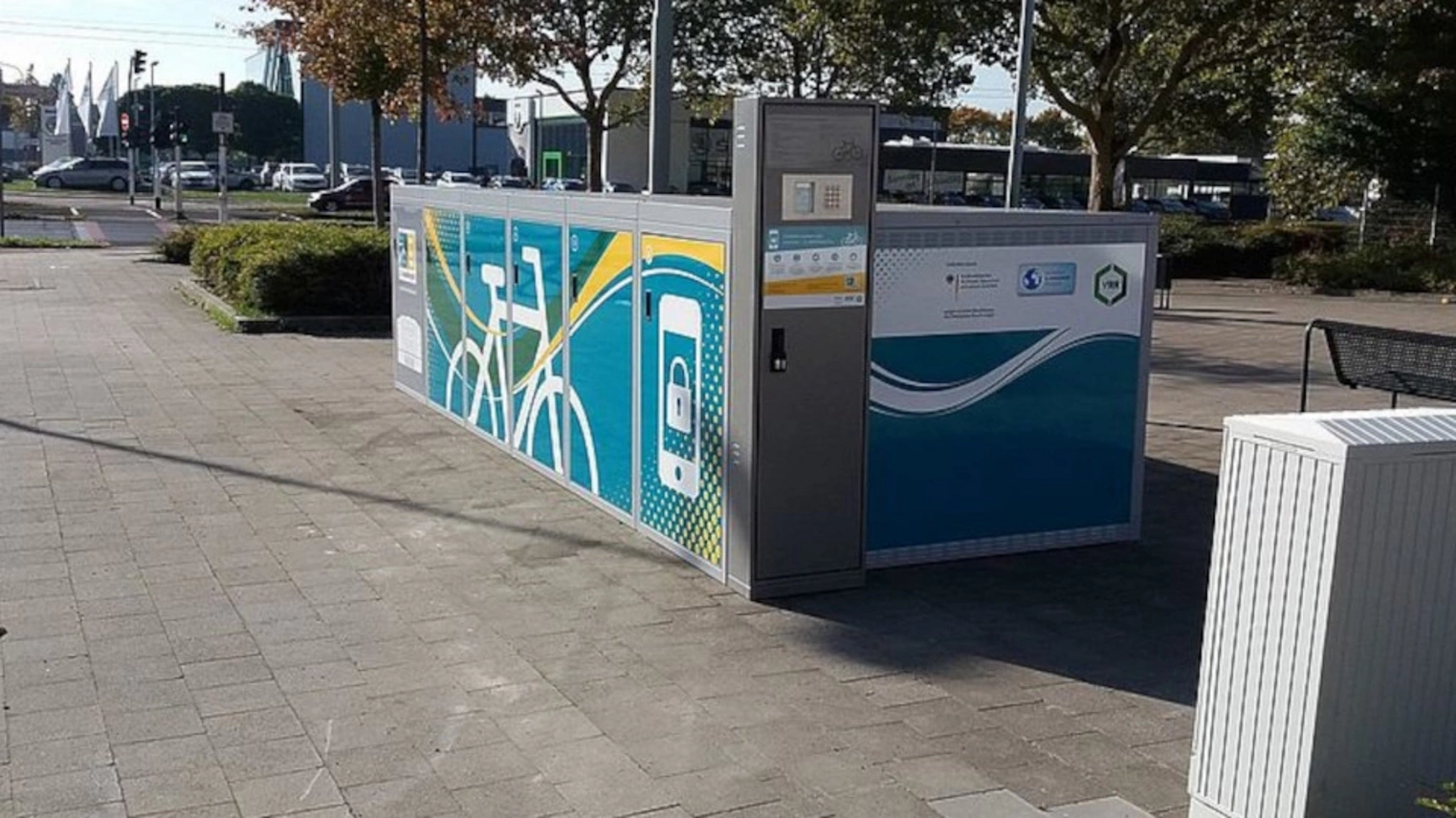 Die DeinRadschloss Anlage in Krefeld Am Schicksbaum