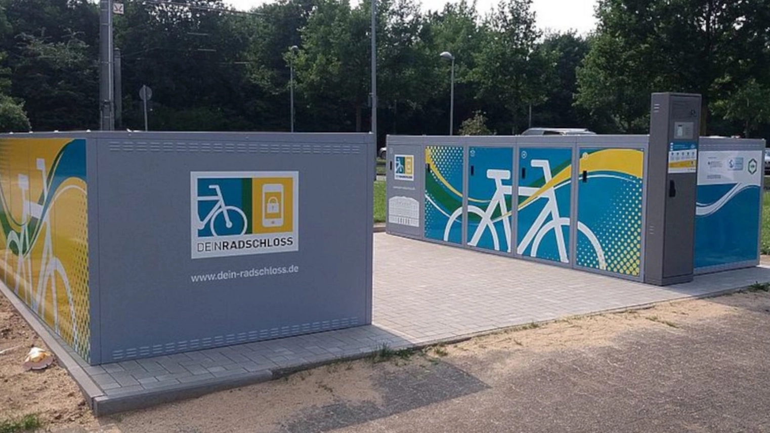 Die DeinRadschloss Anlage Krefeld Grundend