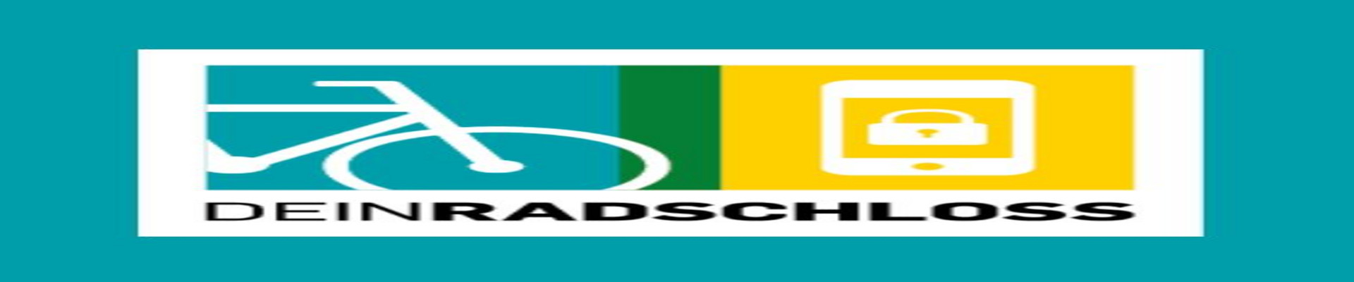 Das Logo von den Fahrradabstellanlagen "DeinRadschloss"