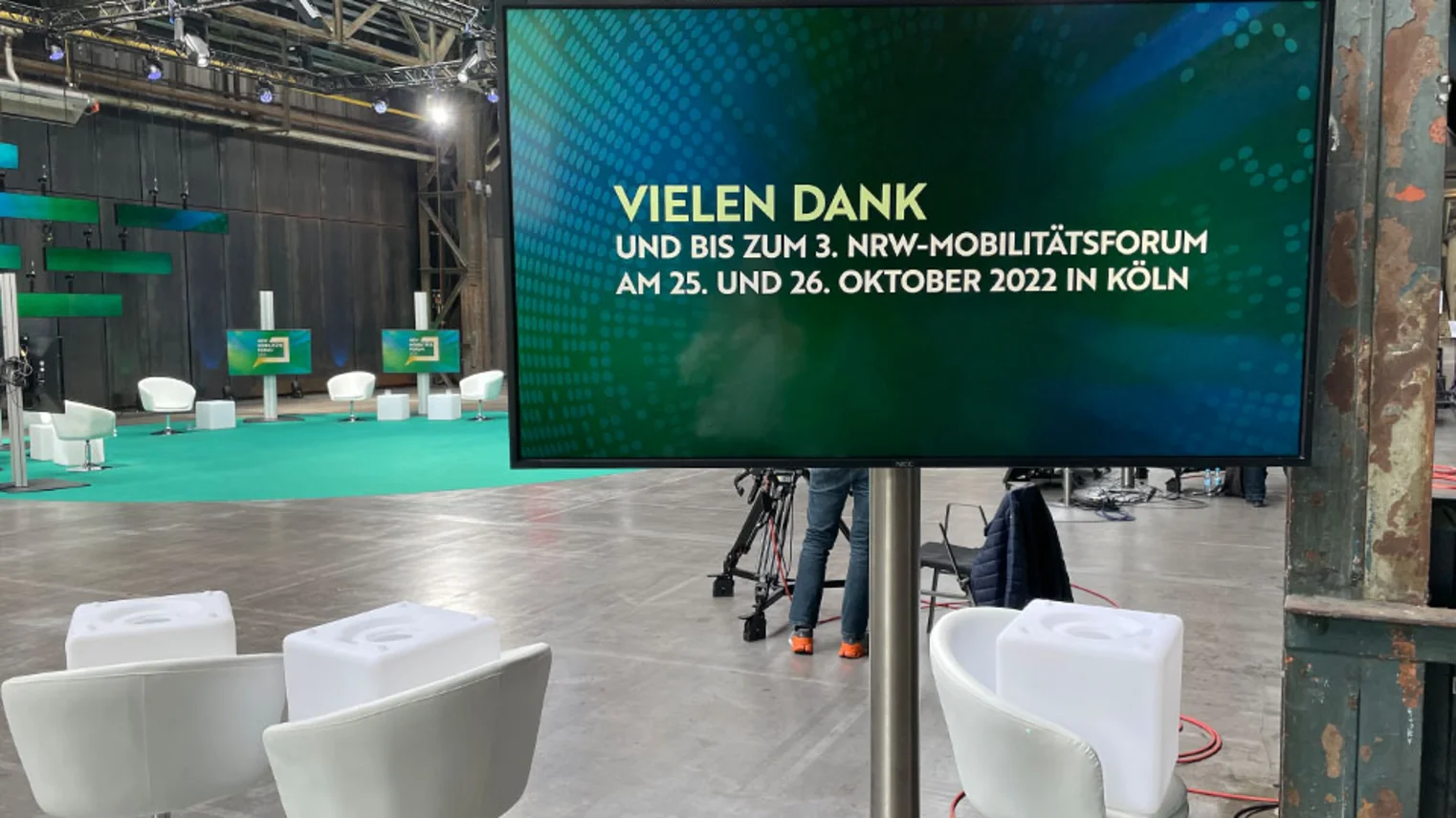 Hinter den Kulissen des NRW Mobilitätsforums 2021