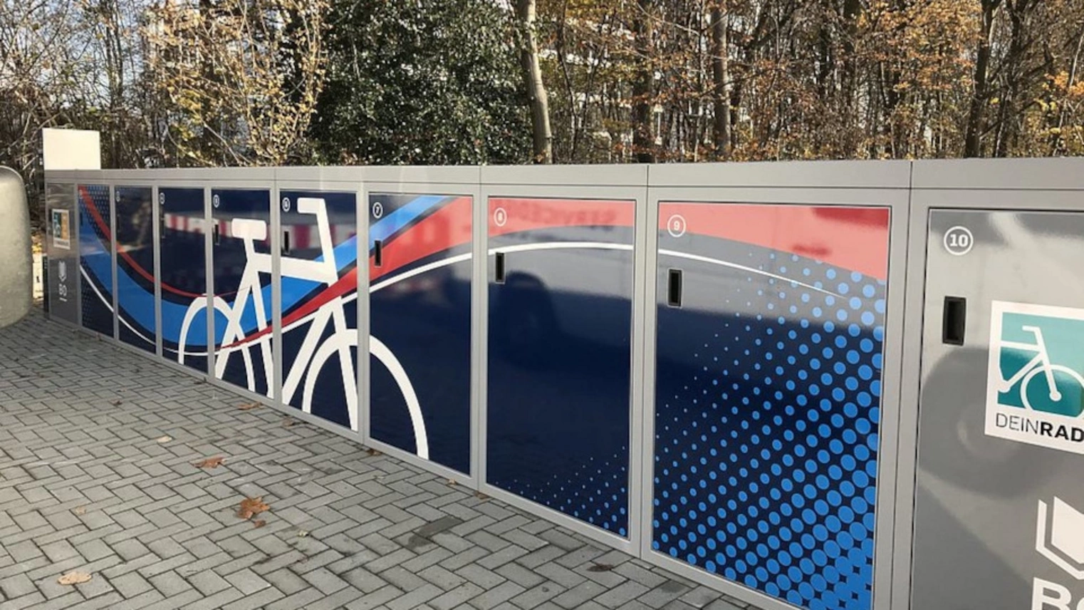 Die DeinRadschloss Anlage an der Wasserstrasse Bochum