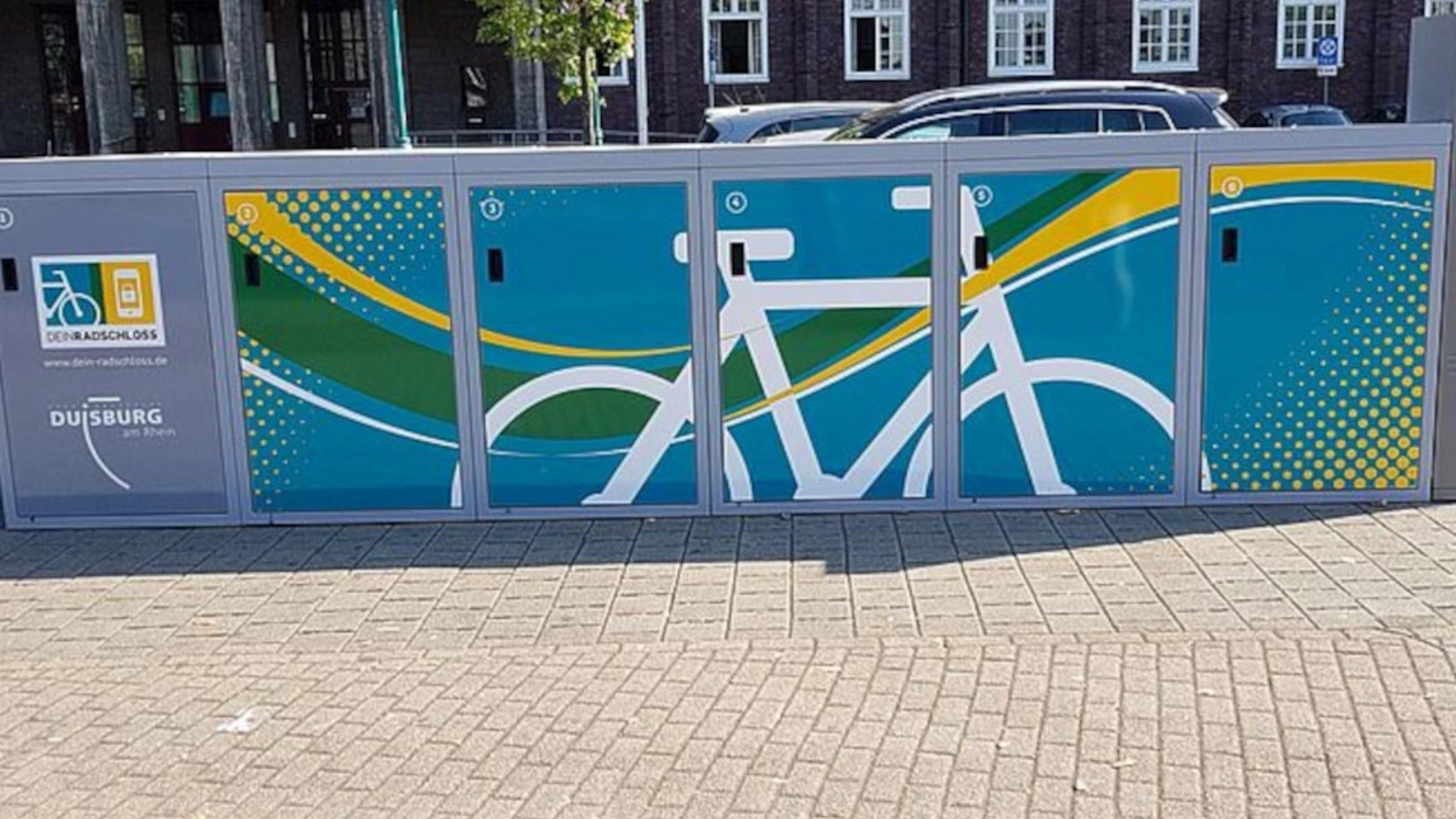 Die DeinRadschloss Anlage Duisburg Hamborn