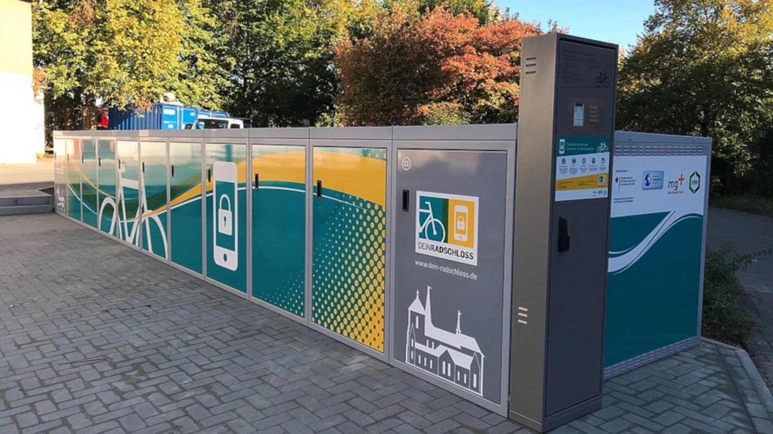 Die DeinRadschloss Anlage Mönchengladbach Wickrath