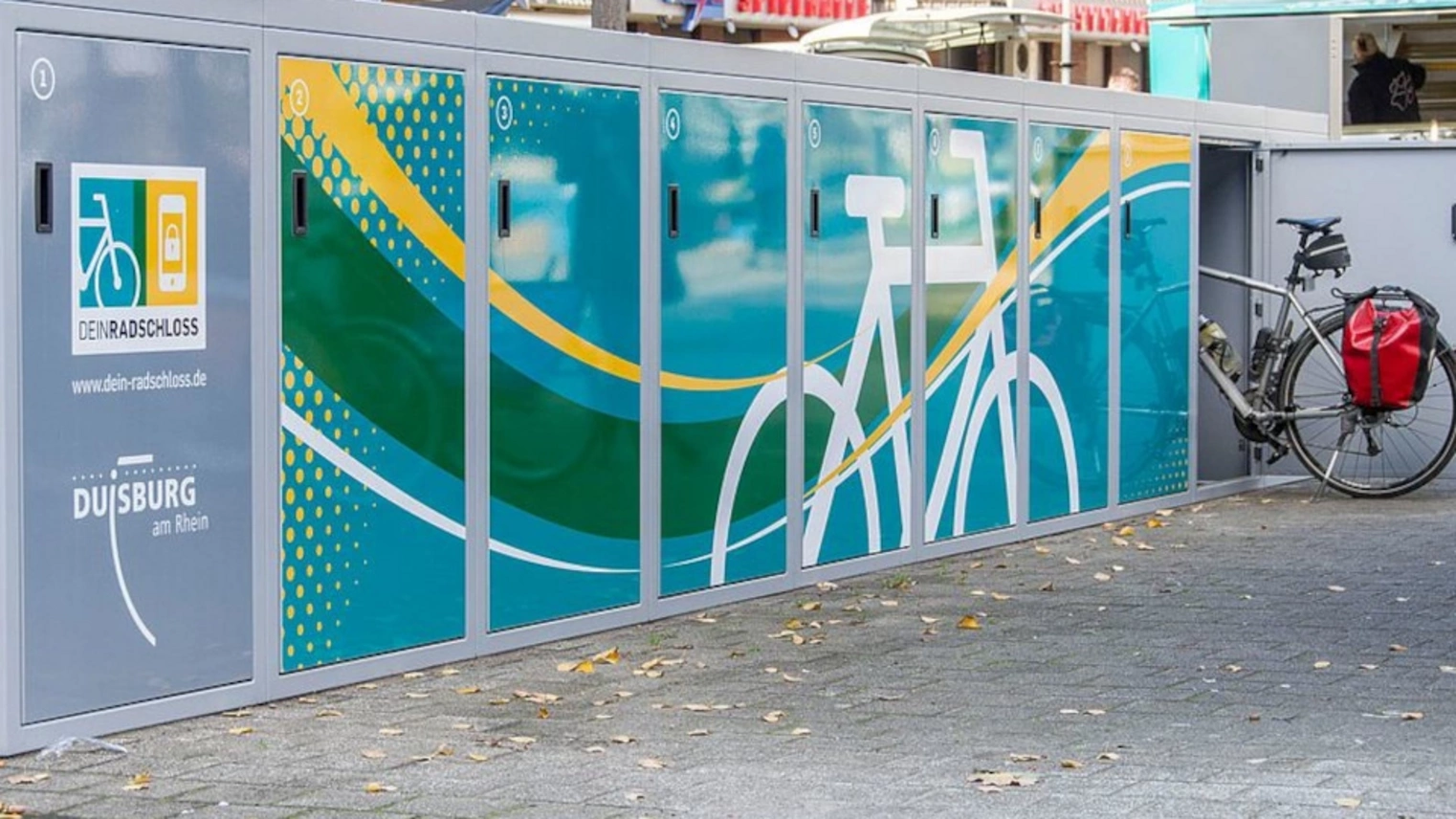 Die DeinRadschloss Anlage Duisburg Meiderich 