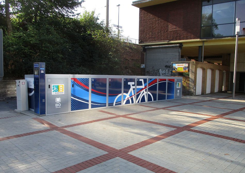 Die DeinRadschloss Anlage am Bochum HBF