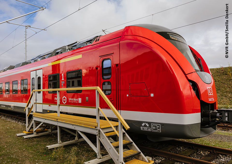 Eine Regionalbahn