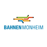 External Link[Translate to English:] Das Unternehmenslogo von Bahnen Monheim.