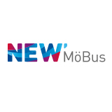 External LinkUnternehmenslogo Verkehrsunternehmen NEW mobil und aktiv Mönchengladbach GmbH (MöBus) (Verkehrsunternehmen der Stadt Mönchengladbach)