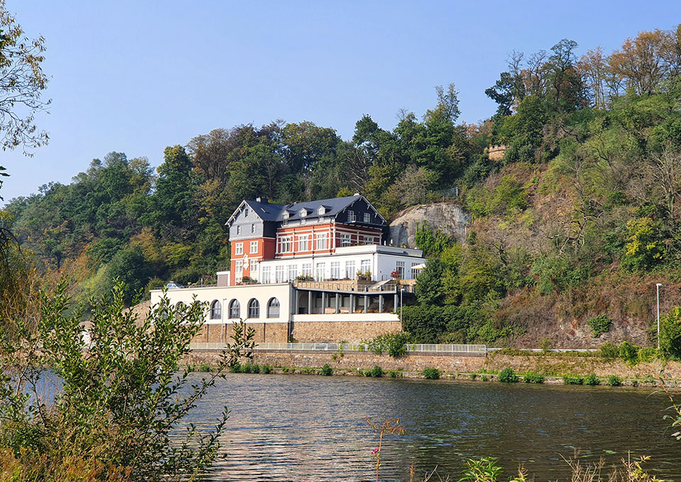 Die Jugendherberge am Kahlenberg in Mühlheim an der Ruhr liegt unmittelbar an der Ruhr