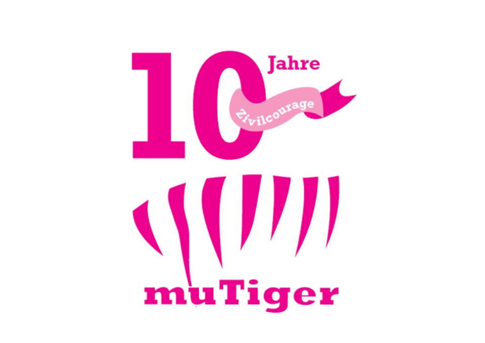 Das Logo von 10 Jahre muTiger