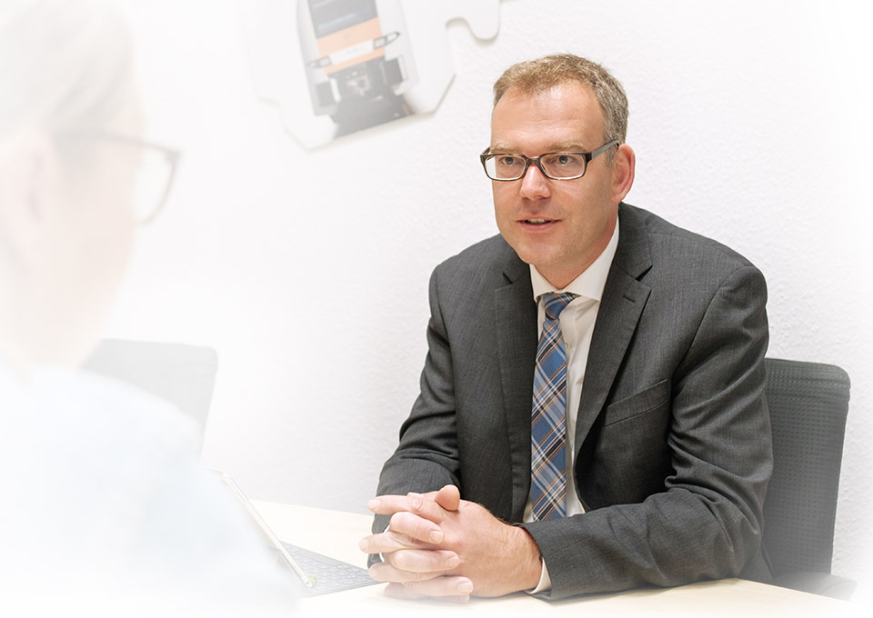 Foto von Georg Seifert, Abteilungsleiter „SPNV“ beim VRR