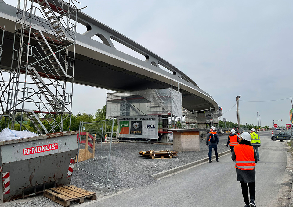 Die Brücke der Ubahn