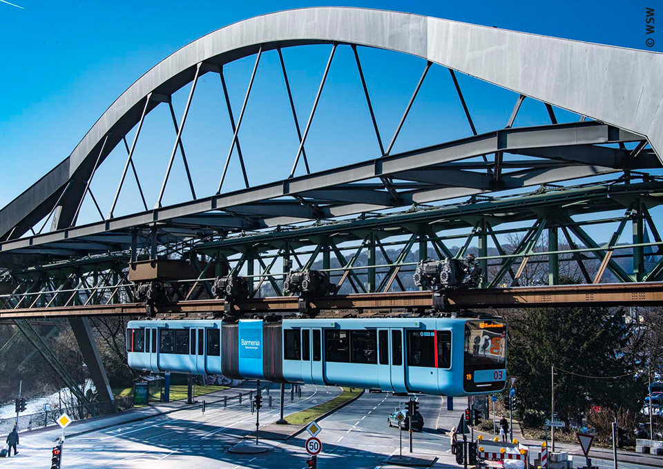 Schwebebahn in Wuppertal