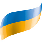 [Translate to English:] Die ukrainische Flagge